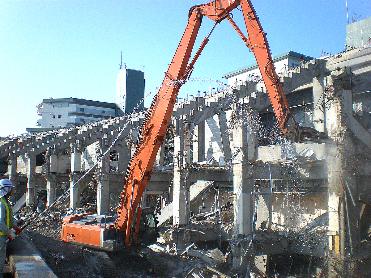 総合建物解体写真